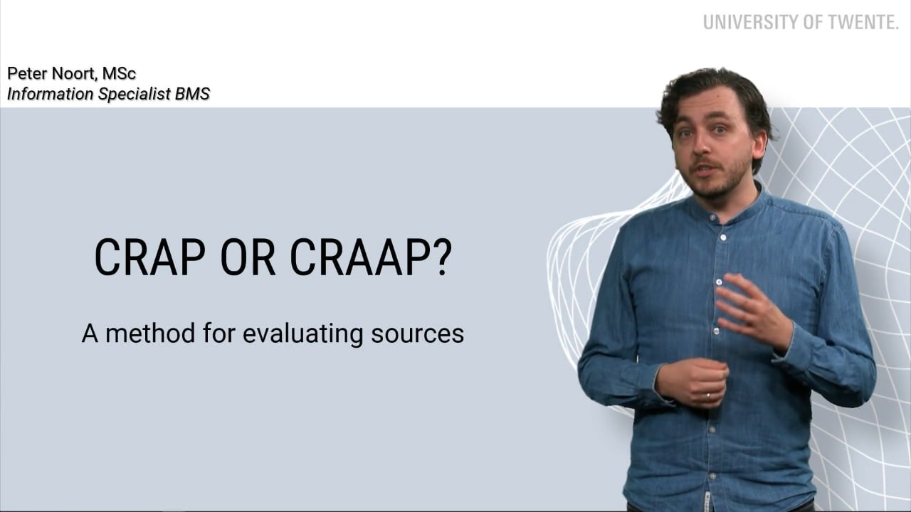B1-extra: Crap or CRAAP
